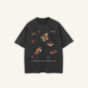 FIREFLY | OVERSIZED T-SHIRT WASHED BLACK