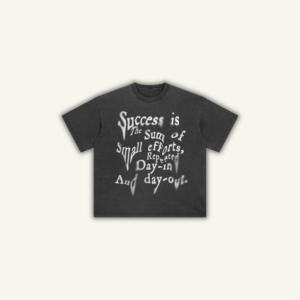 SUCCESS | OVERSIZED T-SHIRT WASHED BLACK