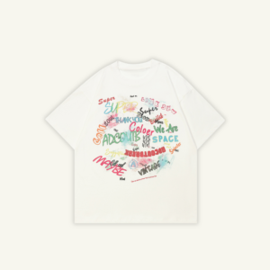 COLOURS | OVERSIZED T-SHIRT WHITE