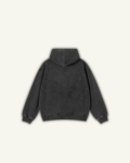 HEAVEN | OVERSIZED HOODIE WASHED BLACK