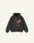 ENERGY | OVERSIZED HOODIE WASHED BLACK