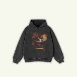 ENERGY | OVERSIZED HOODIE WASHED BLACK