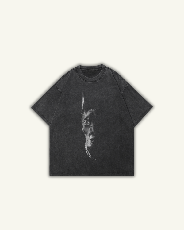 DOG | OVERSIZED T-SHIRT WASHED BLACK