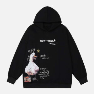 Duck Print Hoodie